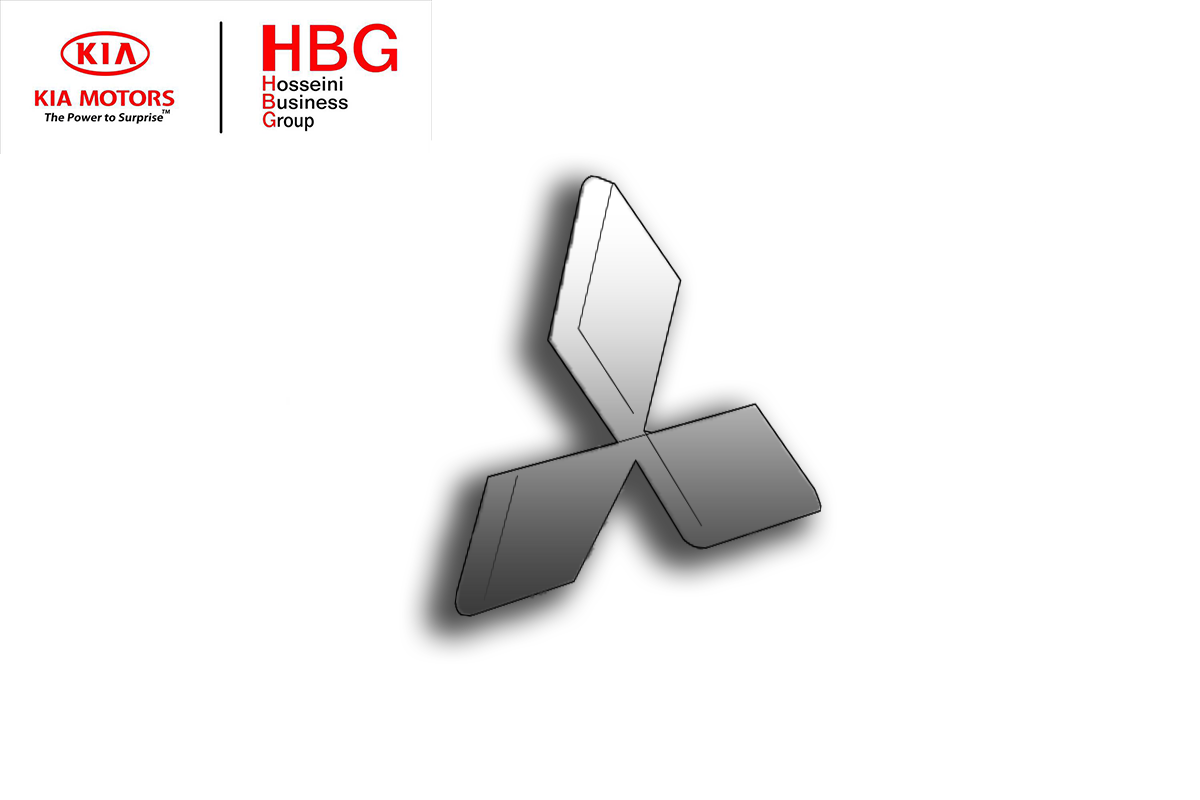 آرم ميتسوبيشی درب صندوق اصلی میتسوبیشی ( Genuine Parts ) - اوتلندر