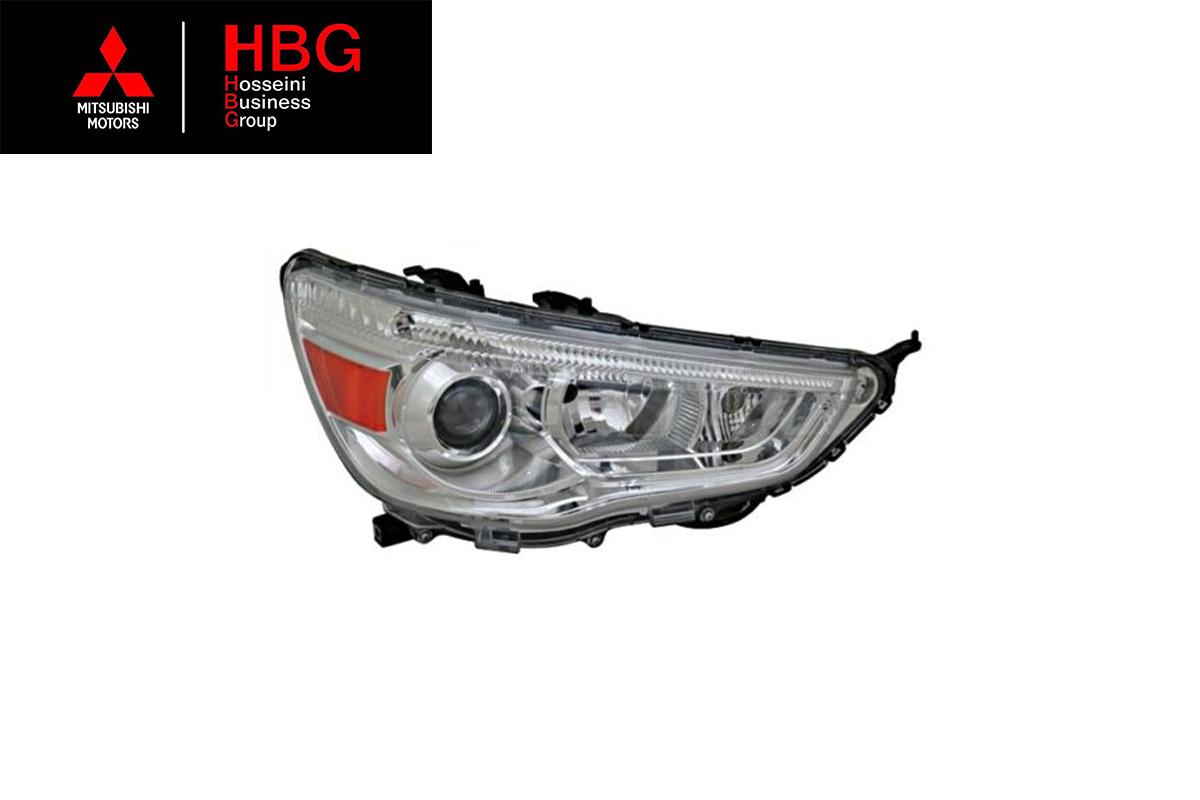 چراغ کامل جلو راست (هالوژن) اصلی میتسوبیشی ( Genuine Parts ) - ای اس ایکس