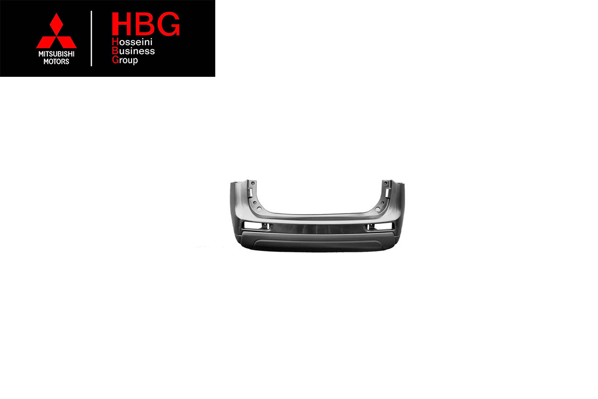 سپر عقب بدون جاي سنسور اصلی میتسوبیشی ( Genuine parts ) - اوتلندر