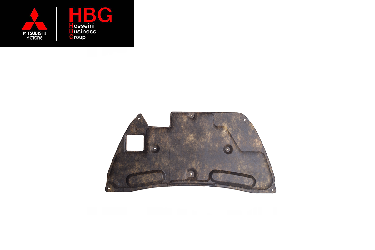 پوسته داخلي درب موتور اصلی میتسوبیشی ( نمدی کاپوت ) ( Genuine parts ) - لنسر
